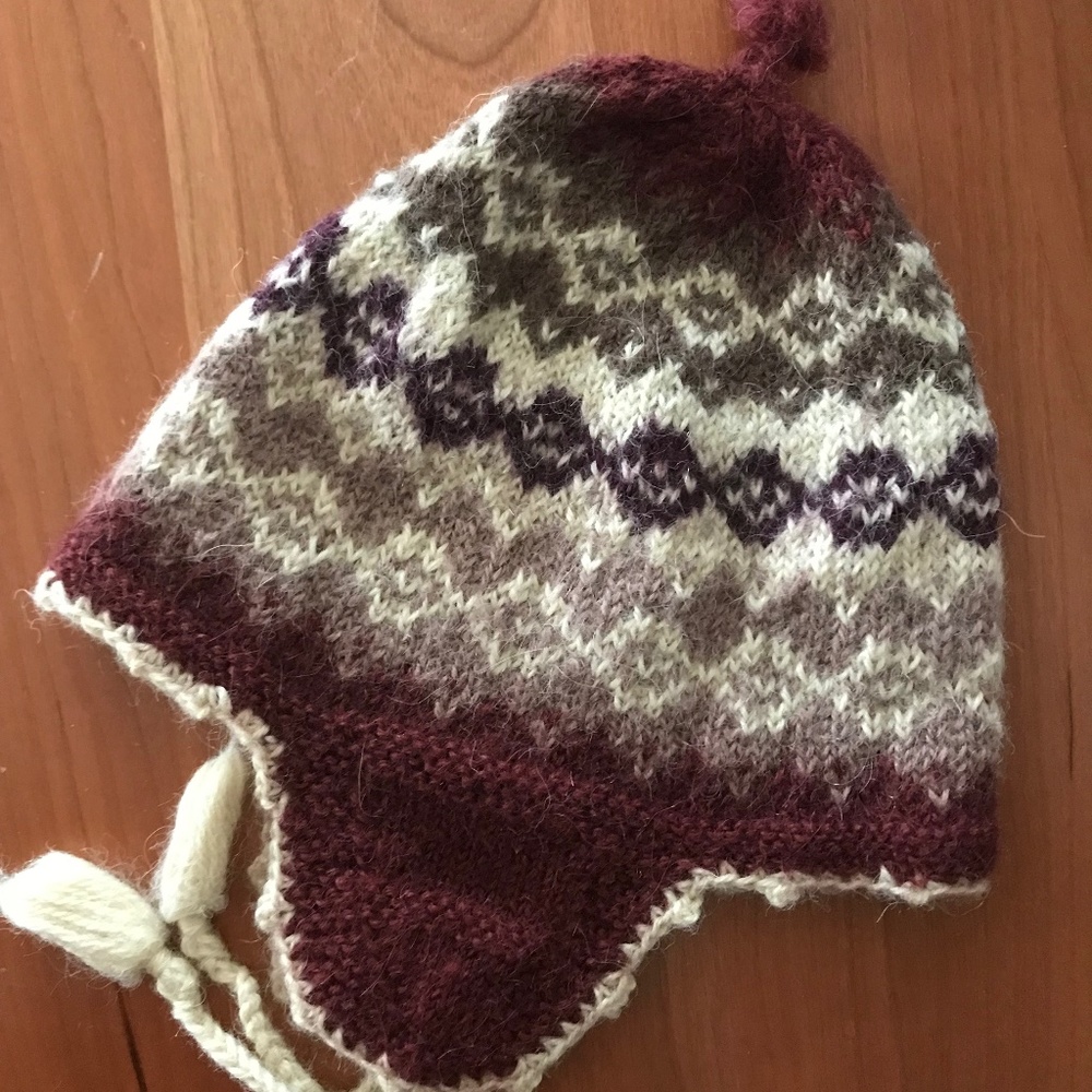100% alpaca Infant Warm Hat